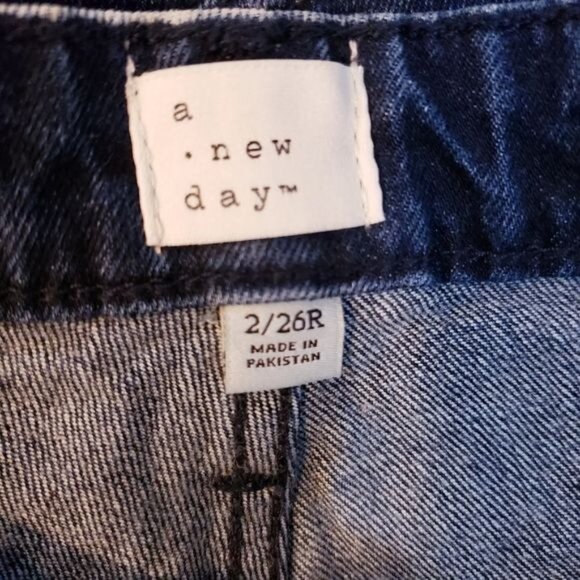 A New Day High Rise Bootcut Dark Wash Jeans Women's Size 2/26 New NWT - Picture 8 of 11